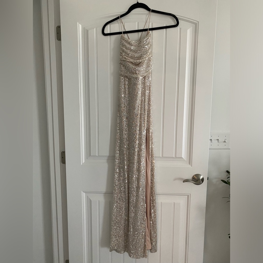 Lulus formal sequined dress